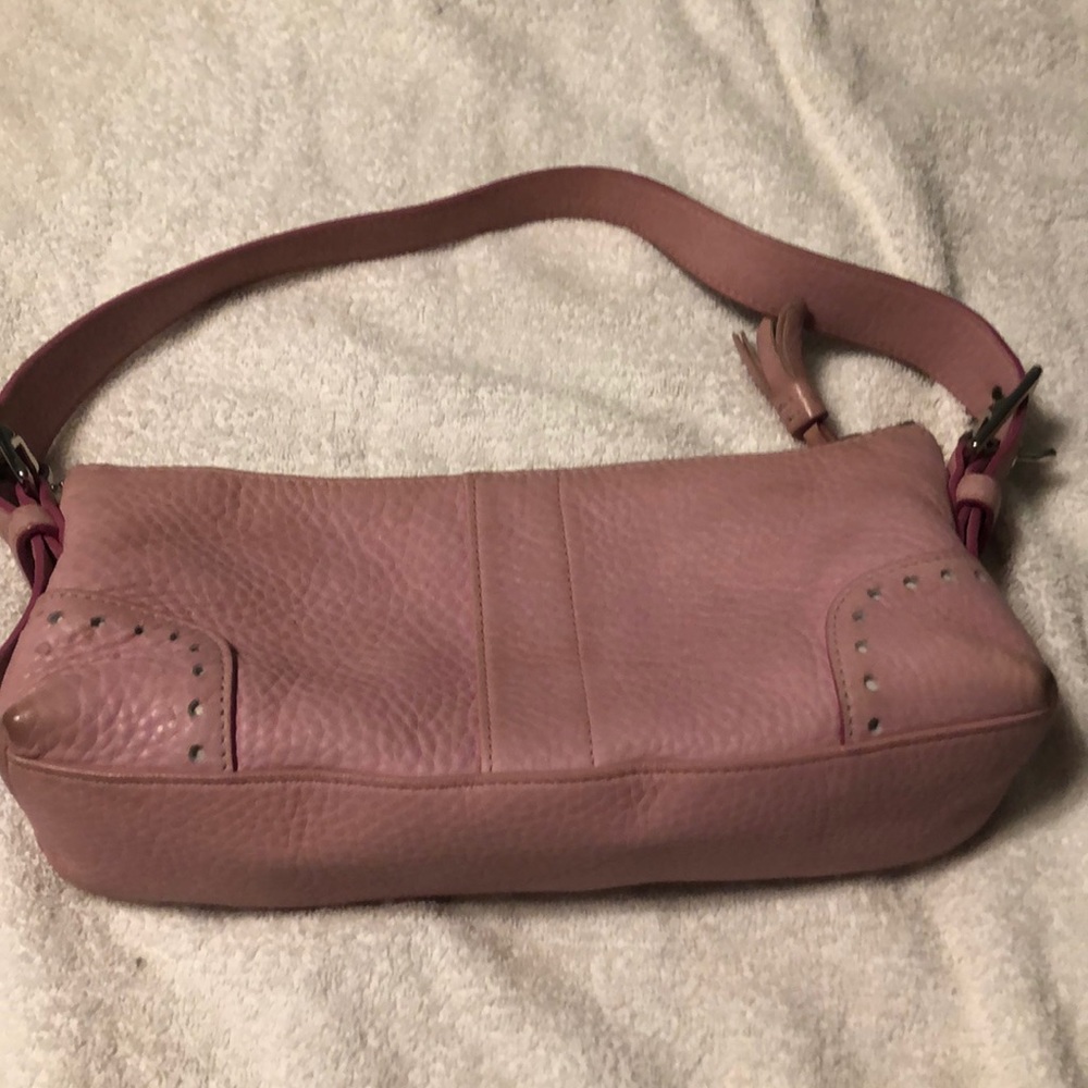 Pink Leather Coach Purse